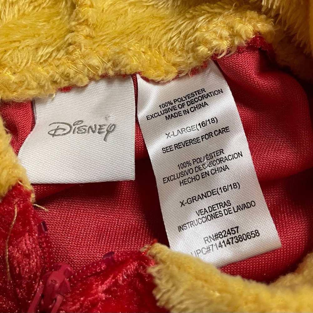 Disney Pooh Hooded Pajama Set - Picture 5 of 5